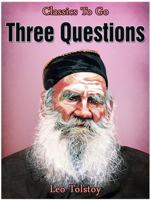 cover image of Three Questions